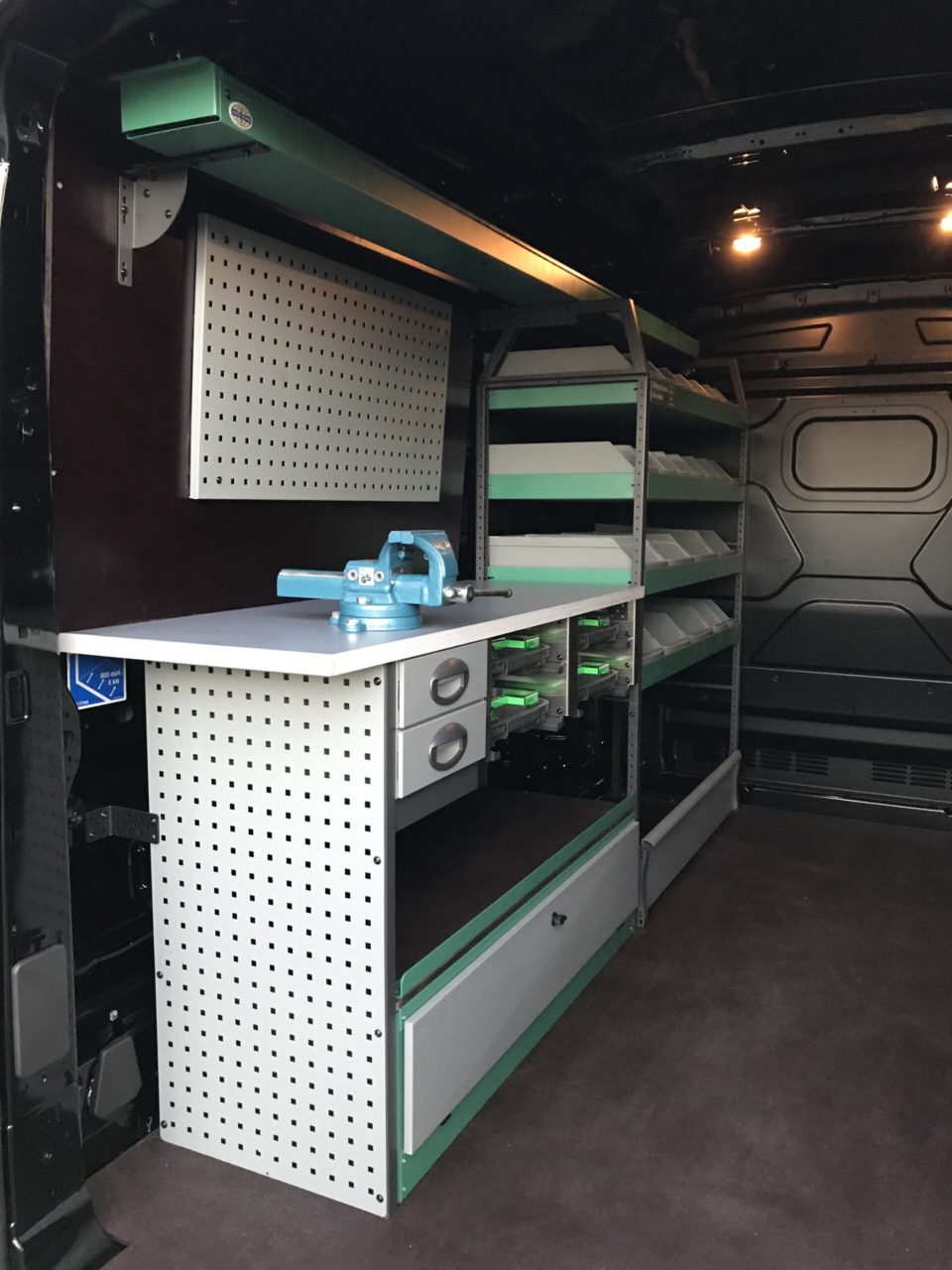 Amenagement interieur Edström véhicules utilitaires